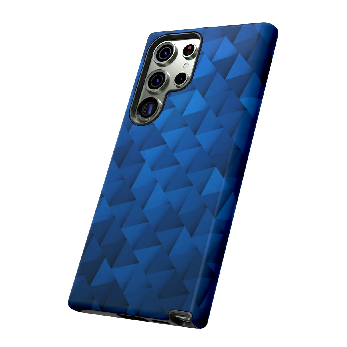 Blue Geometric Android Case (Protective) Phone Case