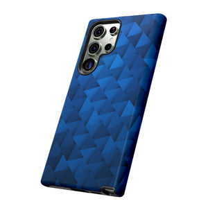 Blue Geometric Android Case (Protective) Phone Case