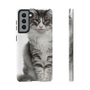 Forest Cat Android Case (Protective) Samsung Galaxy S21 Glossy Phone Case