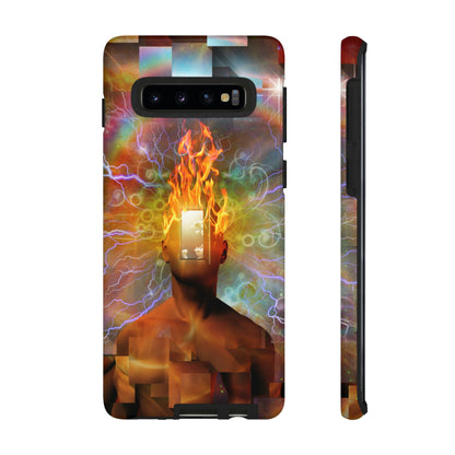 Burning Mind Android Case (Protective) Samsung Galaxy S10 Glossy Phone Case