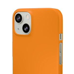 Dark Orange iPhone Case (Slim) Phone Case