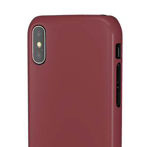 Cordovan Purple iPhone Case (Slim) Phone Case