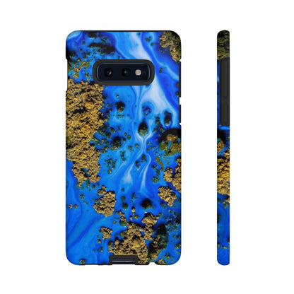 Blue River Ink Art Android Case (Protective) Samsung Galaxy S10E Matte Phone Case