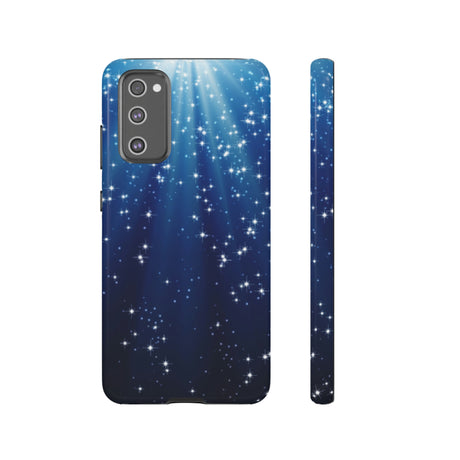 Stars Blue Sky Android Case (Protective) Samsung Galaxy S20 FE Glossy Phone Case