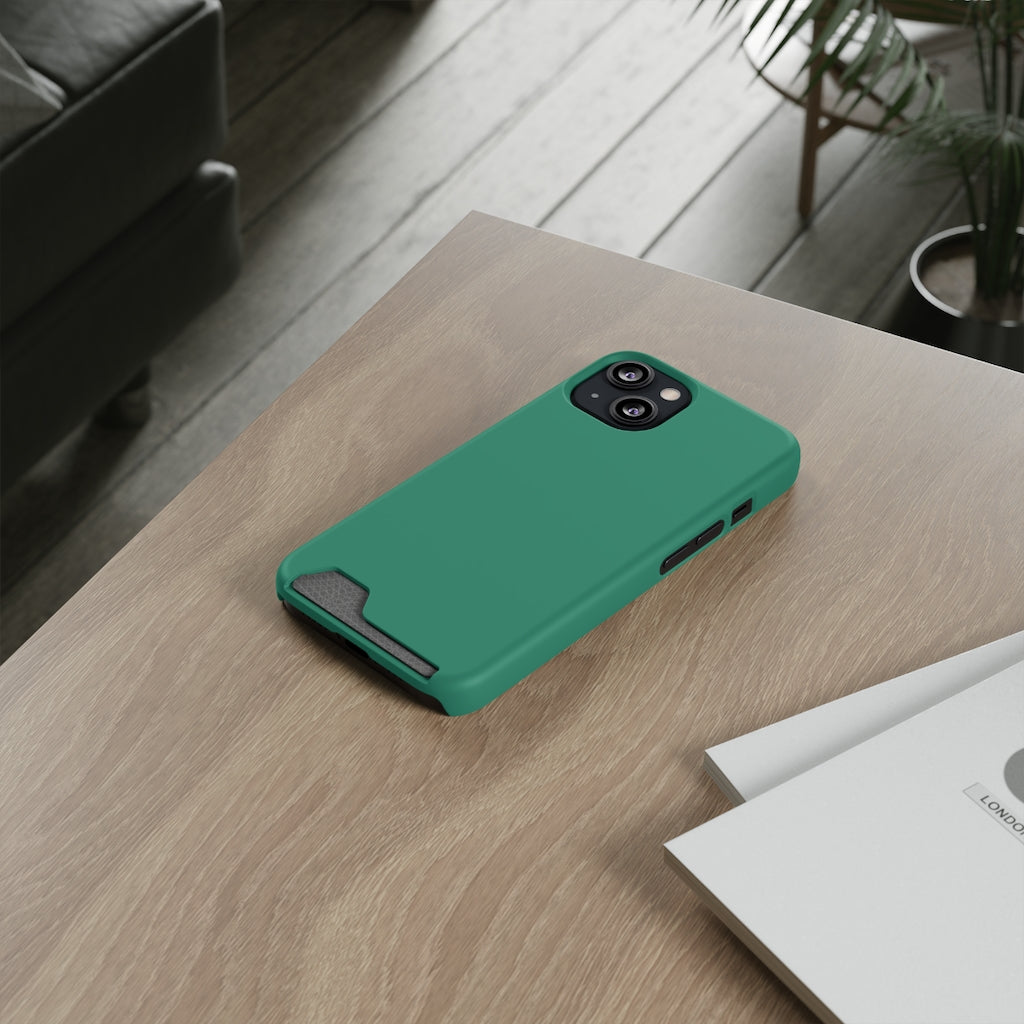 Illuminating Emerald iPhone Case (Card) Phone Case