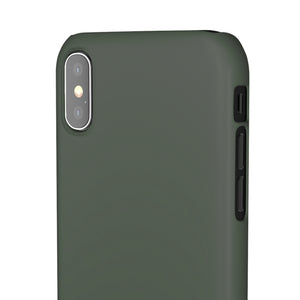 Ebony Green iPhone Case (Slim) Phone Case