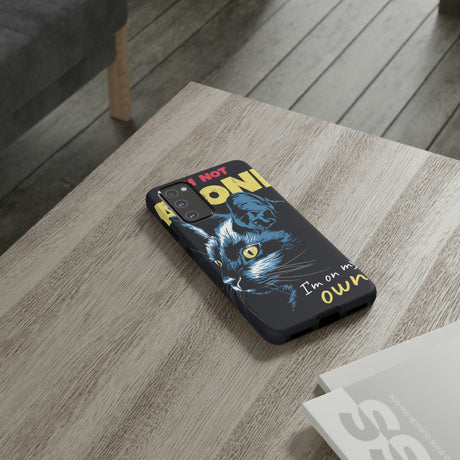 Black Cat Poster Android Case (Protective) Phone Case