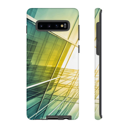 City Lines Android Case (Protective) Samsung Galaxy S10 Plus Glossy Phone Case