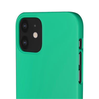 Caribbean Green iPhone Case (Slim) Phone Case