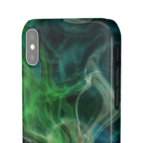 Green Marble iPhone Case (Slim) Phone Case