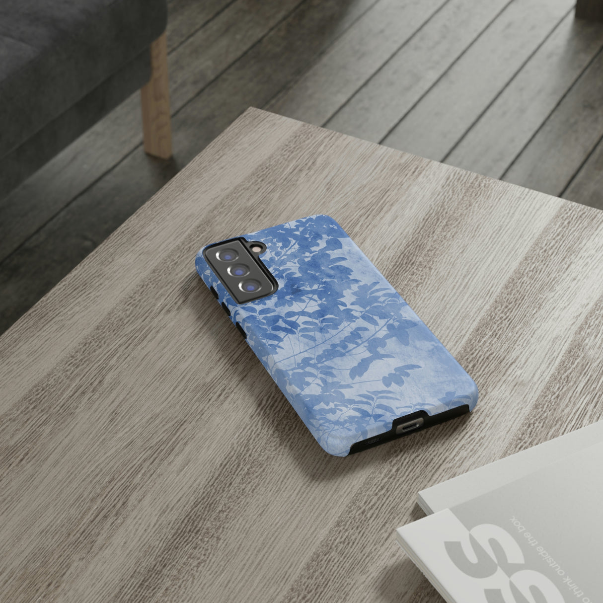 Blue Artistic Android Case (Protective) Phone Case