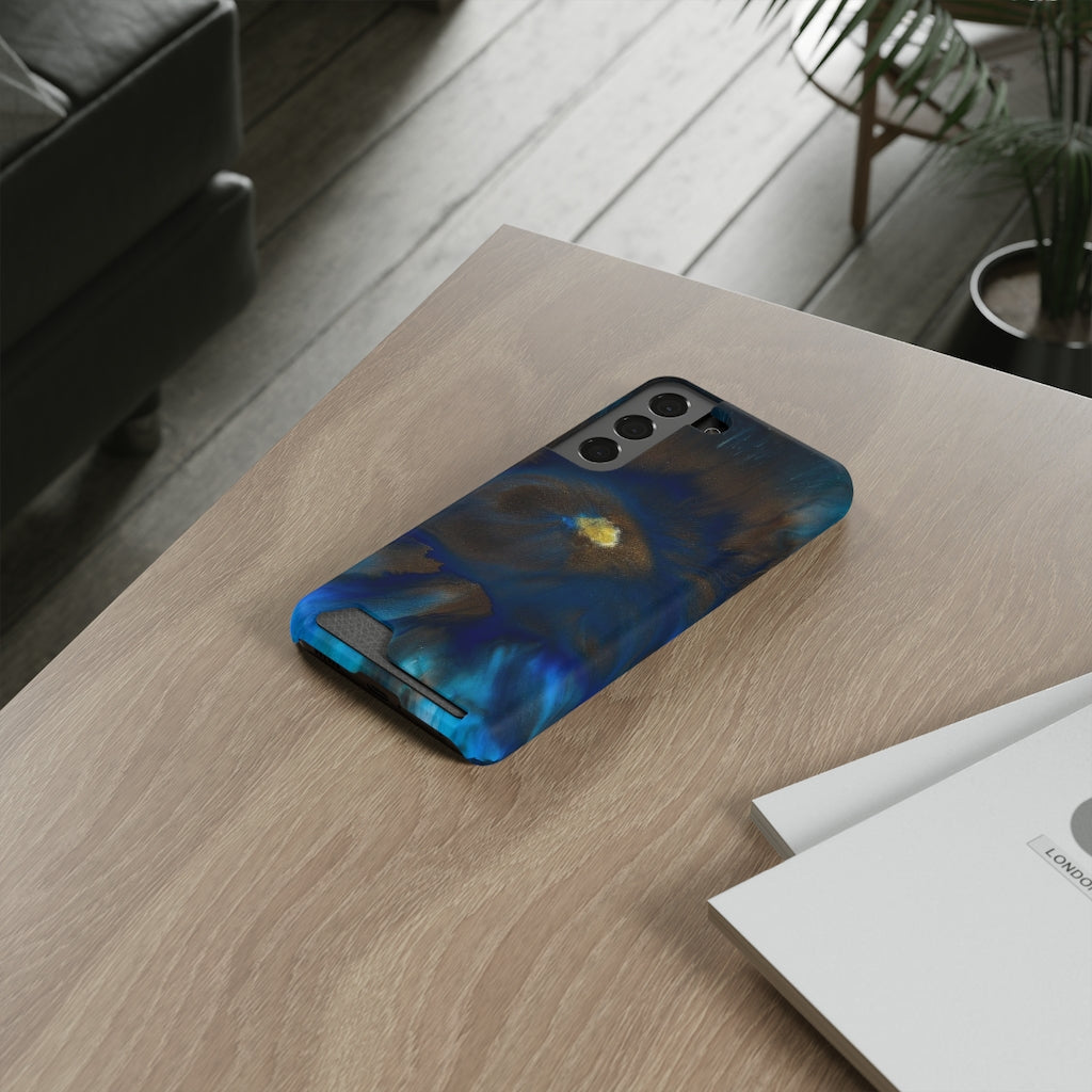 Space Galaxy Ink Art Samsung Case (Card) Phone Case