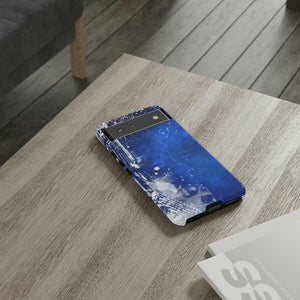 Grunge Blue Android Case (Protective) Phone Case