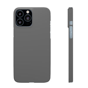 Dim Gray iPhone Case (Slim) iPhone 13 Pro Max Matte Phone Case