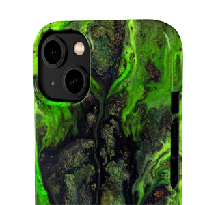 Toxic Ink Art iPhone Case (Slim) Phone Case