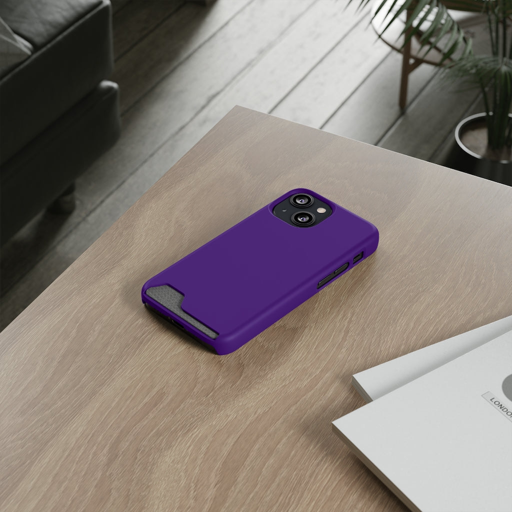 Indigo iPhone Case (Card) Phone Case