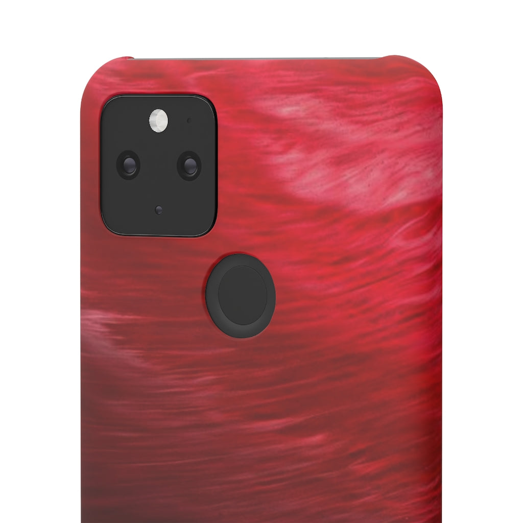 Red Feather Ink Art Android Case (Slim) Phone Case