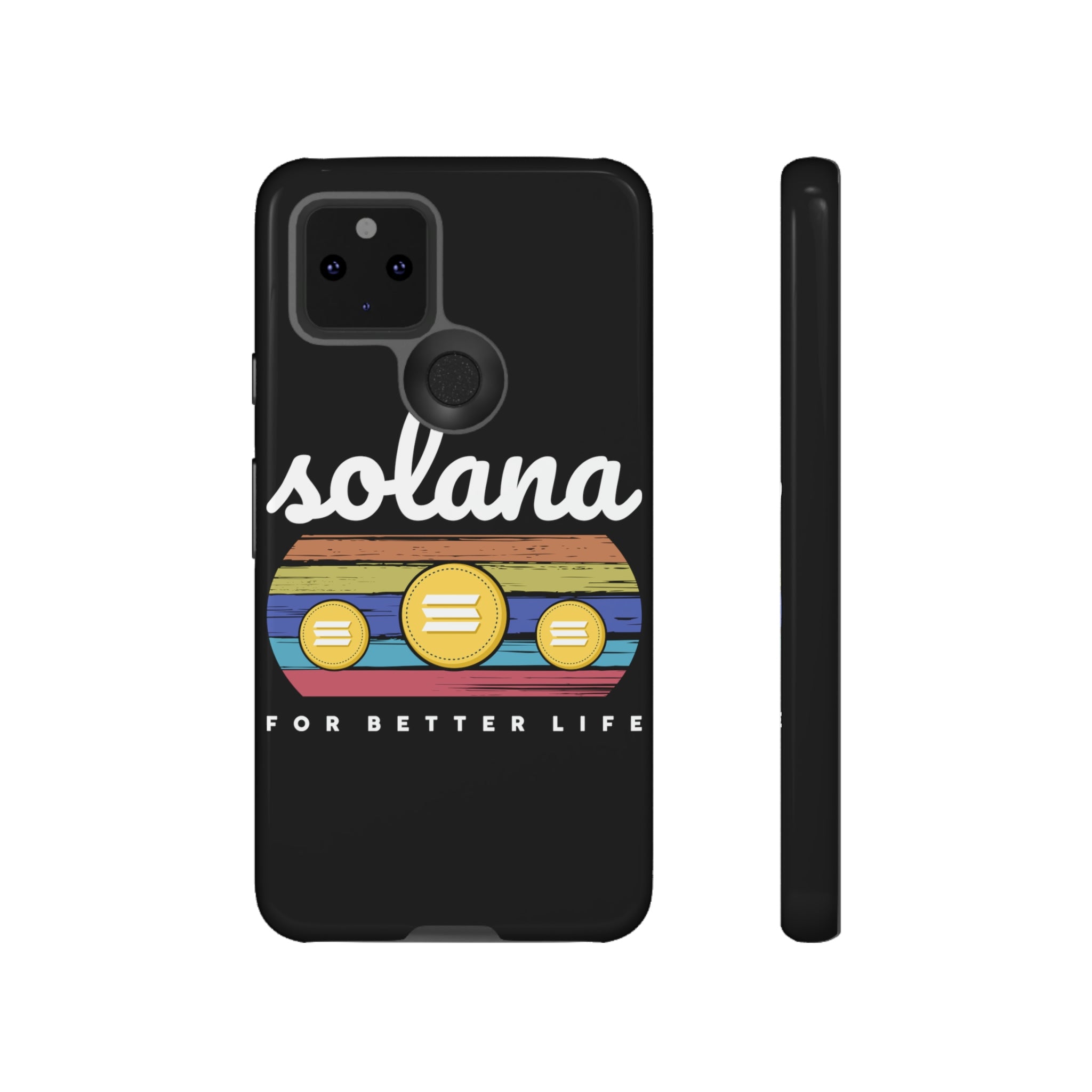 Solana Android Case (Protective) Google Pixel 5 5G Glossy Phone Case