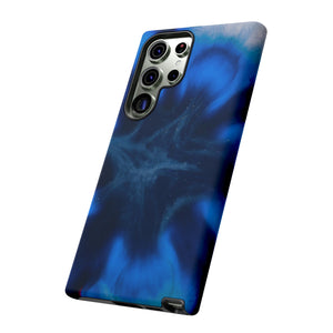 Blue Star Marble Ink Art Android Case (Protective) Phone Case