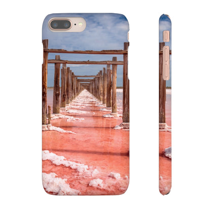 Pink Color of Salt Lake Samsung/iPhone (Slim) Phone Case