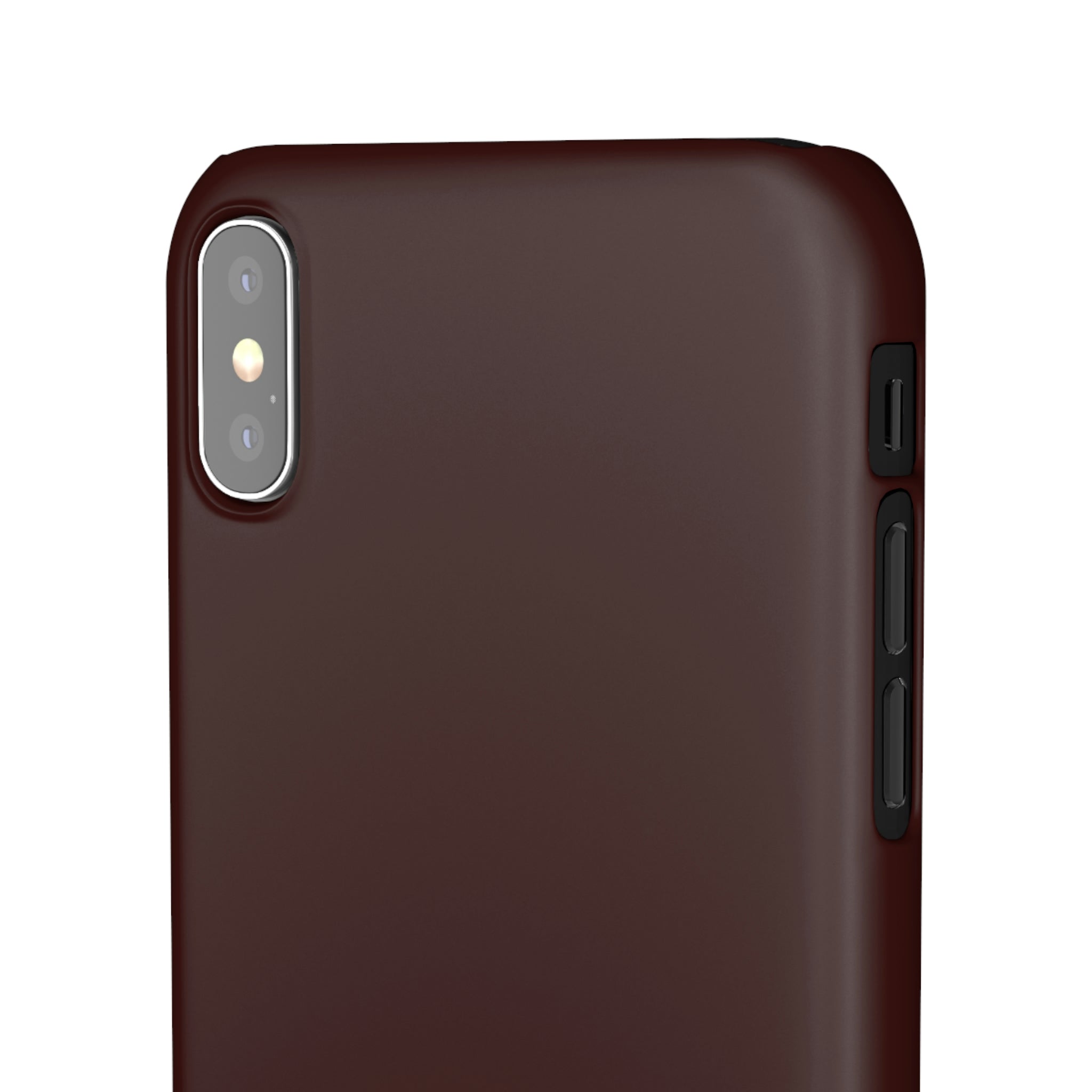 Dark Sienna Purple iPhone Case (Slim) Phone Case