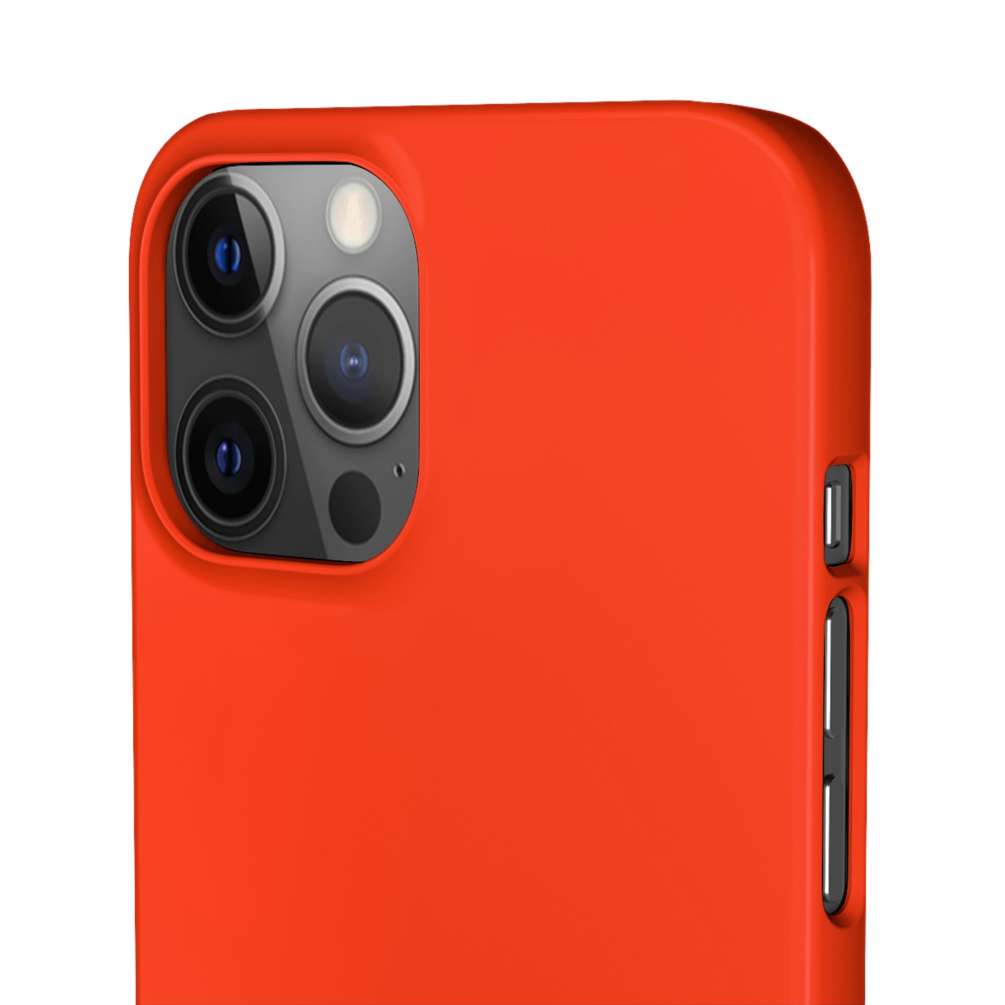 Coquelicot Orange iPhone Case (Slim) Phone Case