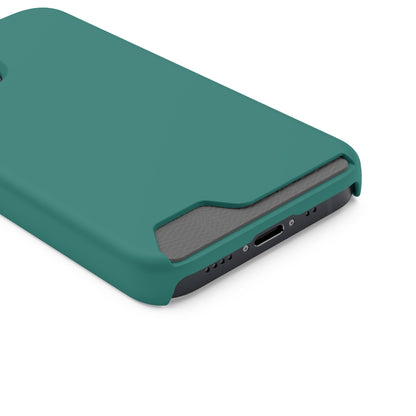 Celadon Green iPhone Case (Card) Phone Case