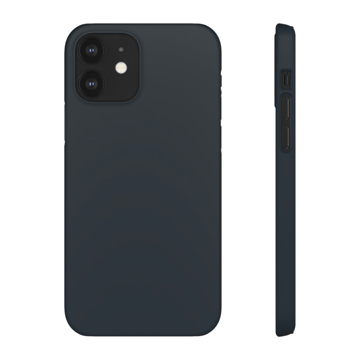 Gunmetal iPhone Case (Slim) iPhone 12 Matte Phone Case