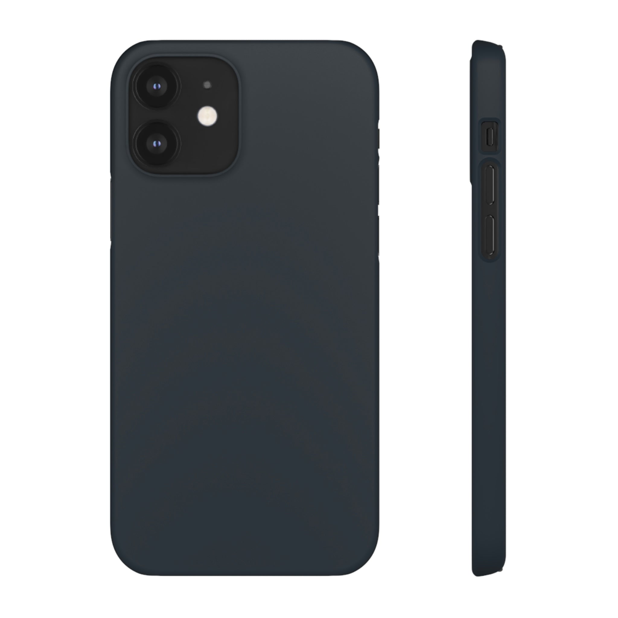 Gunmetal iPhone Case (Slim) iPhone 12 Matte Phone Case