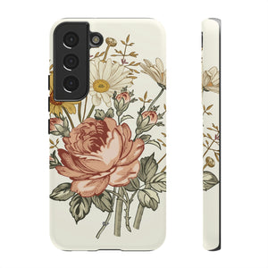 Bouquet Vintage Flower Samsung Case (Protective) Samsung Galaxy S22 Matte Phone Case