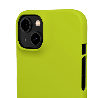 Acid Green iPhone Case (Slim) Phone Case