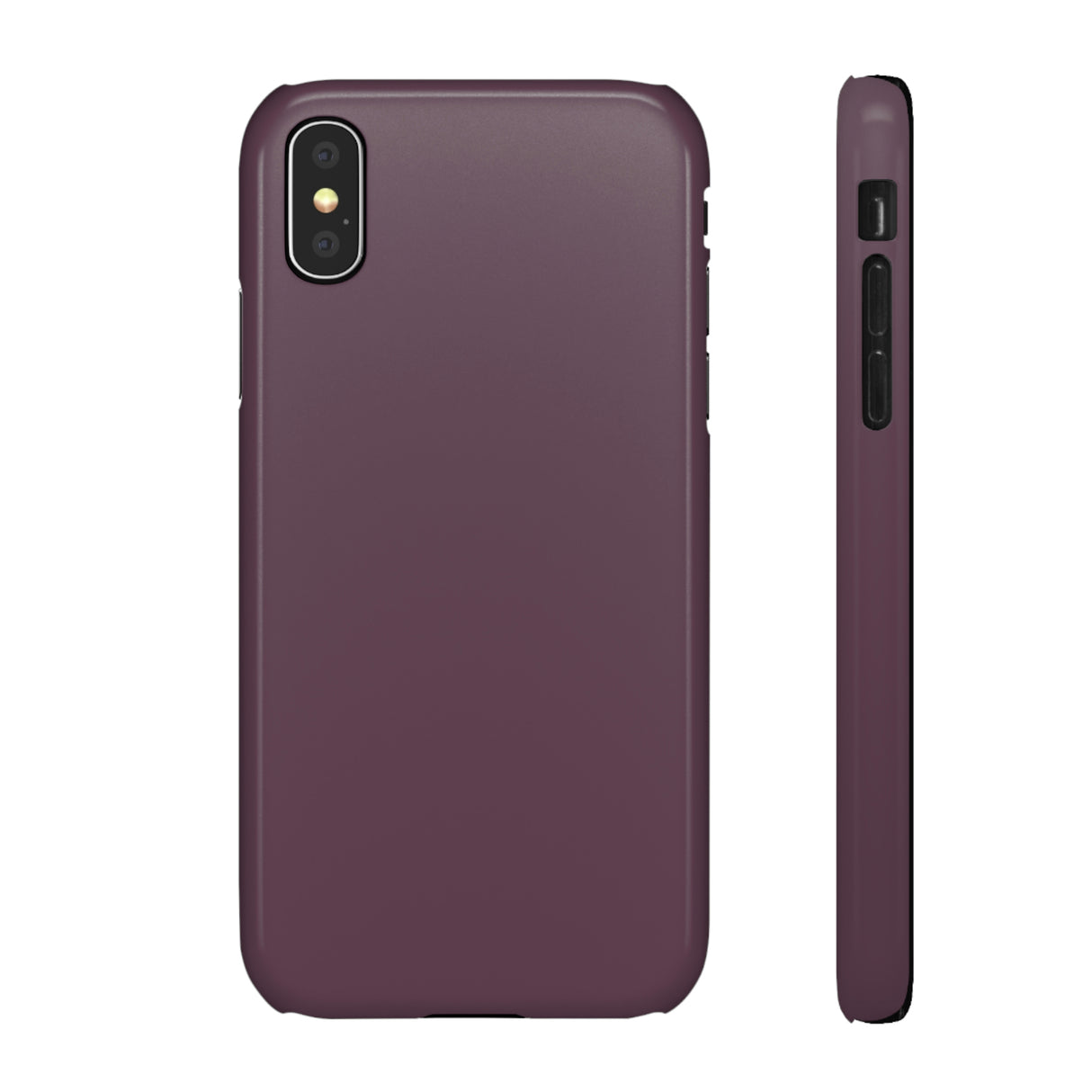 Eggplant iPhone Case (Slim) iPhone X Glossy Phone Case