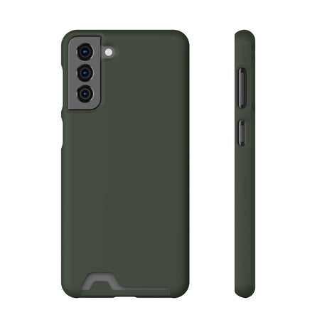 Kombu Green Android Case (Card) Samsung Galaxy S21 Plus Matte Without gift packaging Phone Case