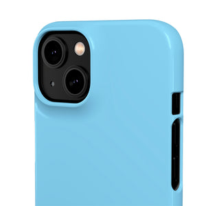 Baby Blue iPhone Case (Slim) Phone Case