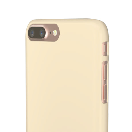 Blanched Almond iPhone Case (Slim) Phone Case