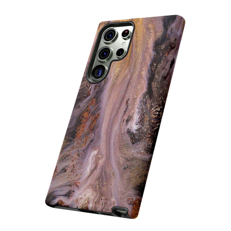 Pink Marble Ink Art Android Case (Protective) Phone Case