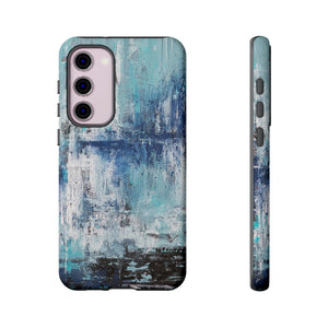 Blue Acrylic Android Case (Protective) Samsung Galaxy S23 Plus Matte Phone Case