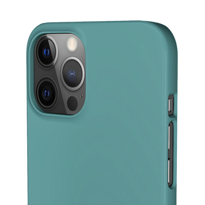 Cadet Blue iPhone Case (Slim) Phone Case