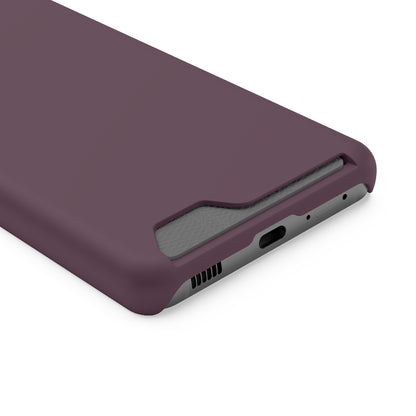 Eggplant Samsung Case (Card) Phone Case