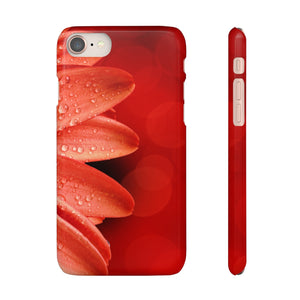 Red Spring Flower Samsung/iPhone (Slim) Phone Case