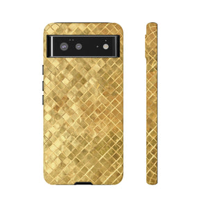 Golden Mosaic Android Case (Protective) Google Pixel 6 Matte Phone Case