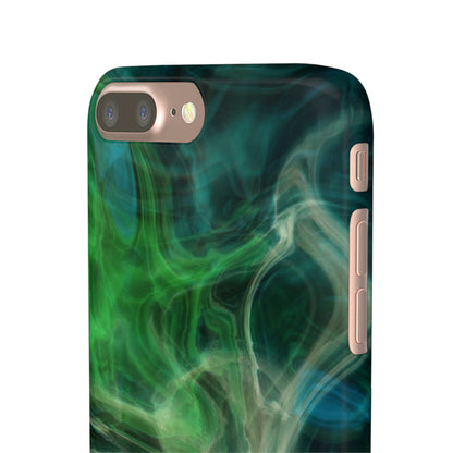 Green Marble iPhone Case (Slim) Phone Case