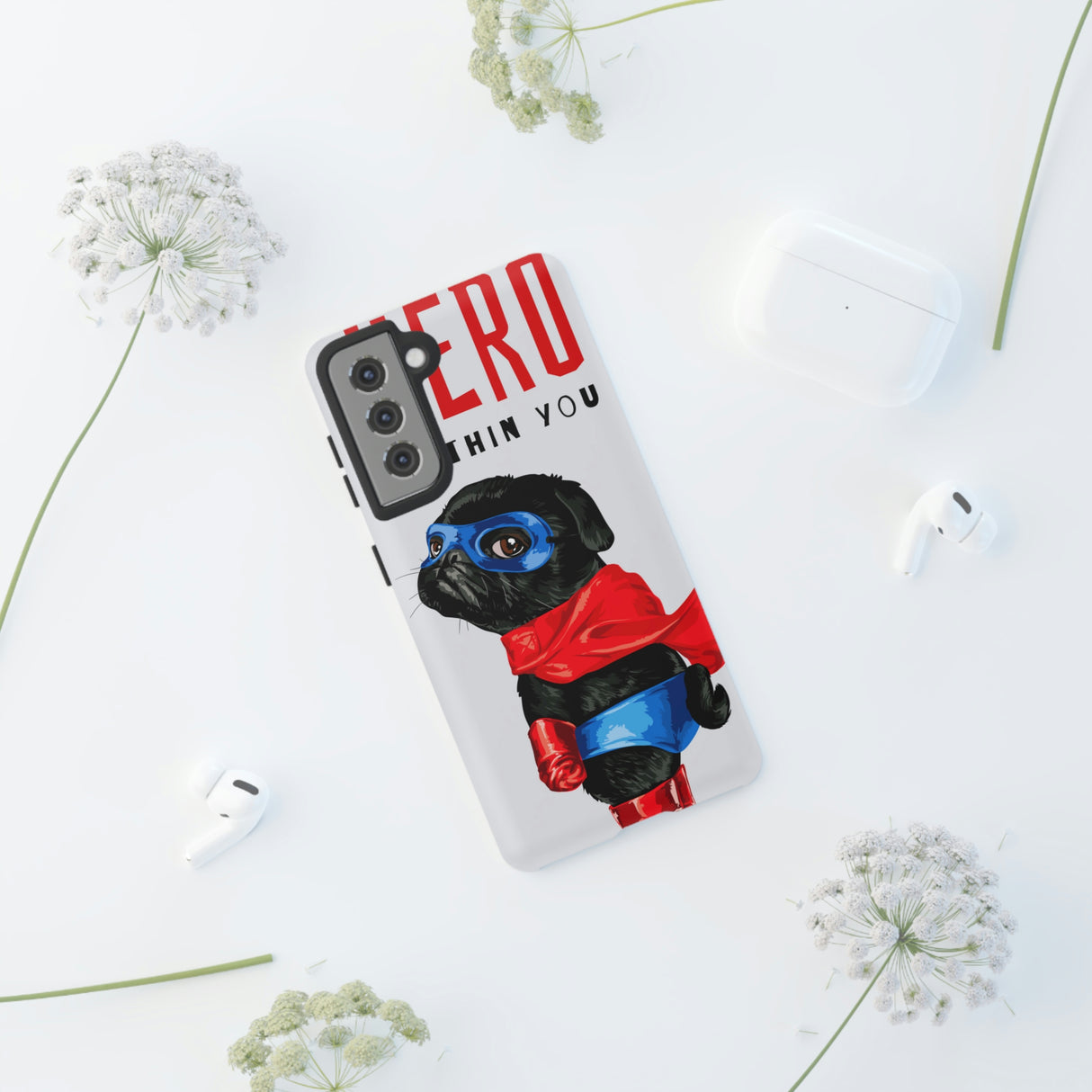 Hero Pug Android Case (Protective) Phone Case