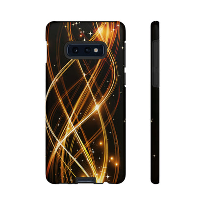 Golden Lines Android Case (Protective) Samsung Galaxy S10E Matte Phone Case