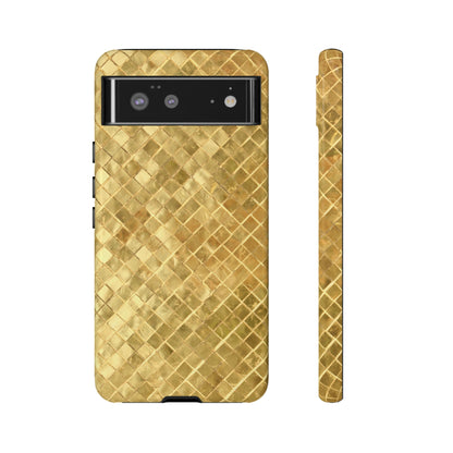 Golden Mosaic Android Case (Protective) Google Pixel 6 Glossy Phone Case