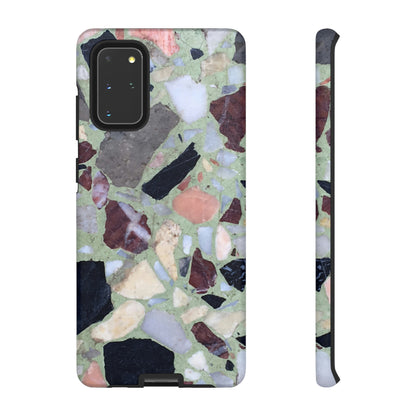 Terrazzo in Green Android Case (Protective) Samsung Galaxy S20+ Matte Phone Case