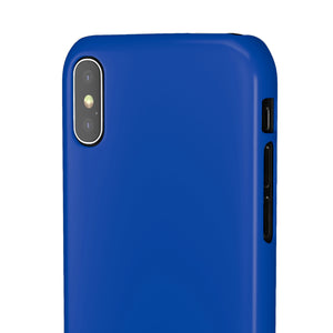 Cobalt Blue iPhone Case (Slim) Phone Case