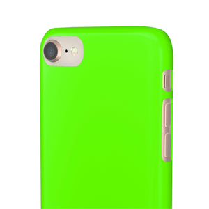 Bright Green iPhone Case (Slim) Phone Case