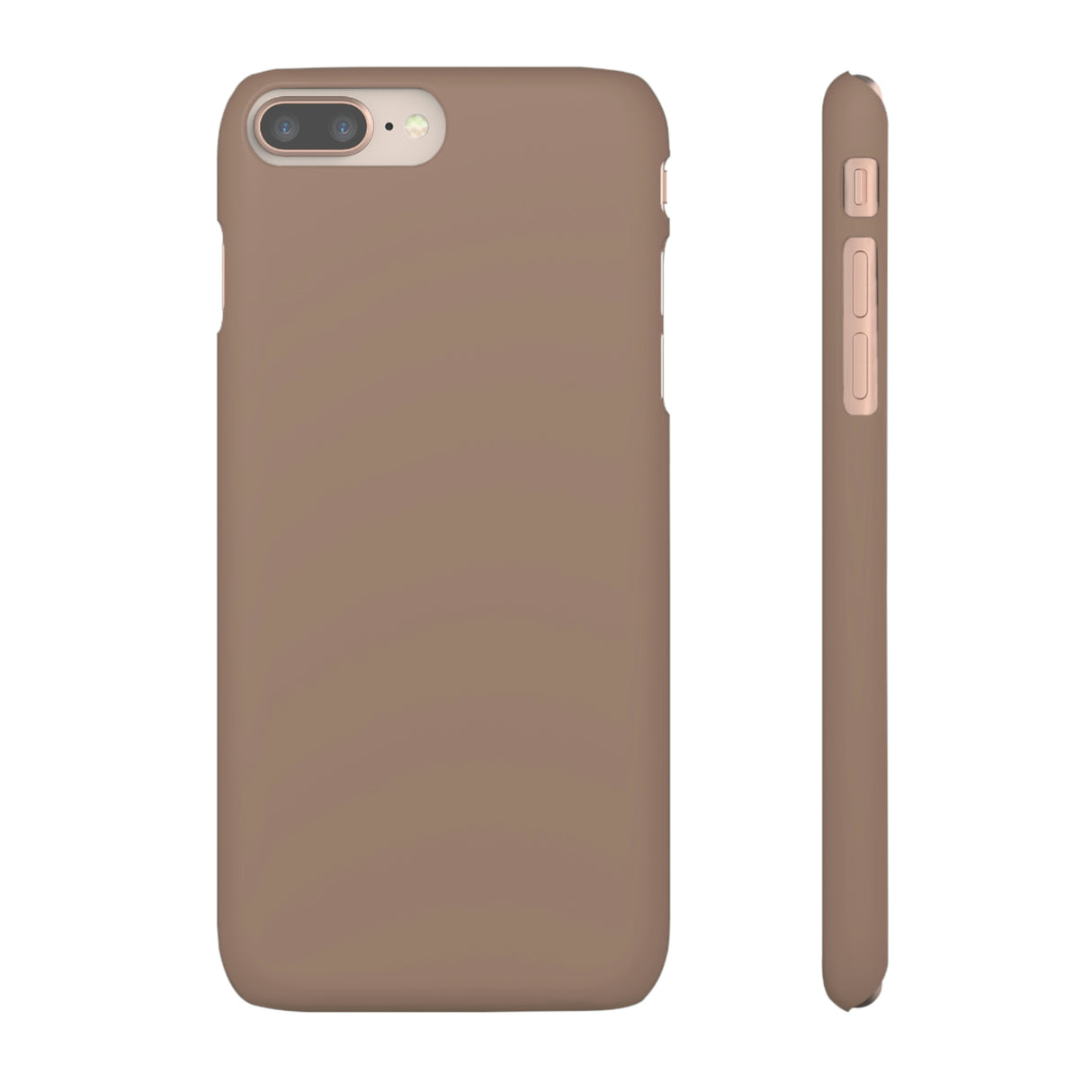 Beaver Brown iPhone Case (Slim) iPhone 8 Plus Matte Phone Case