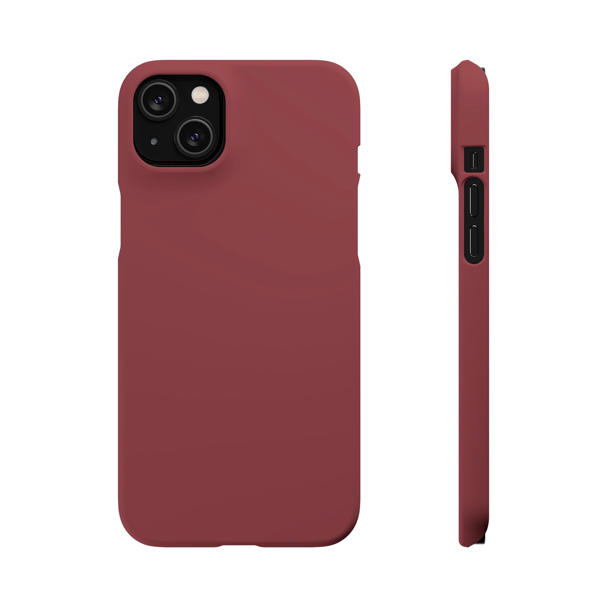 Cordovan Purple iPhone Case (Slim) iPhone 14 Plus Matte Phone Case